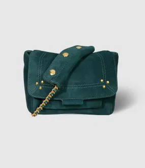 JEROME DREYFUSS Partager  Sac Lulu S Cuir Imprimé Croco Canard  